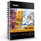 Ohuhu Mix Media Pad, Mixed Media Art Sketchbook, 120 LB/200 GSM Heavyweight Papers, Spiral Bound Mixed Media Paper Pad for Acrylic, Painting Christmas Gift